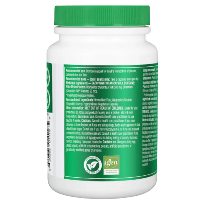 Organika Blood Sugar Control (Formerly Cr-Bitter Melon) 120 Capsules | Unbeatable Prices, Daily Deals | VITASHOP