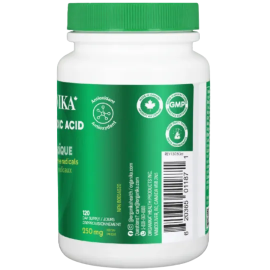 Organika Alpha Lipoic Acid (High Potency) 120 Capsules | Unbeatable Prices, Daily Deals | VITASHOP