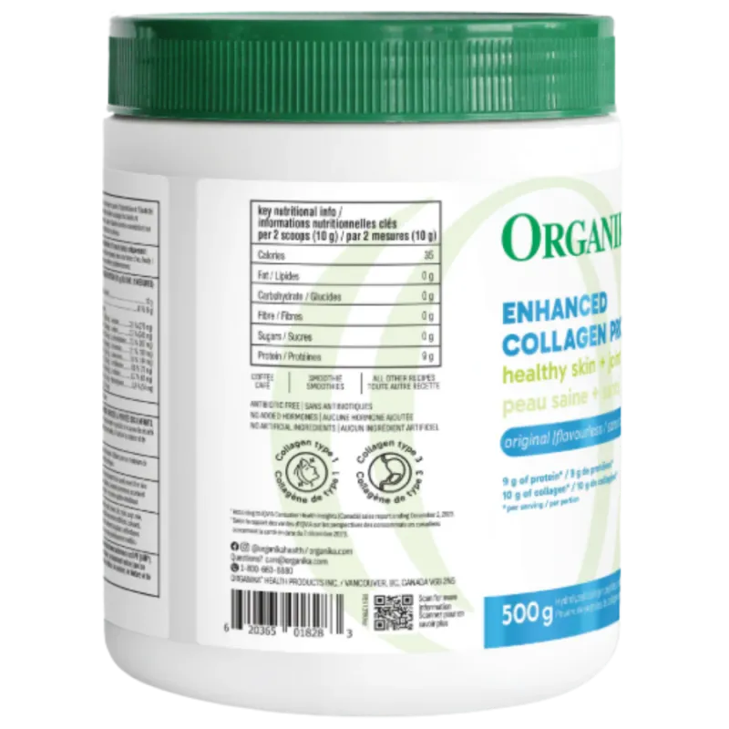 Organika Enhanced Collagen 500 g | Unbeatable Prices, Daily Deals | VITASHOP