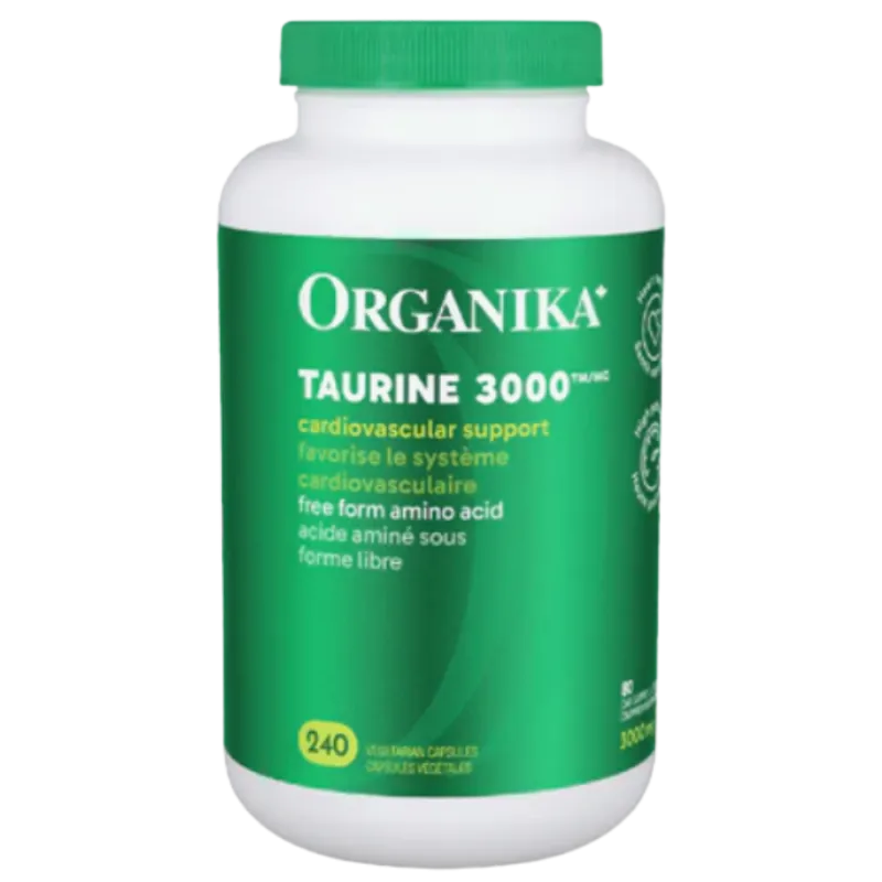 Organika Taurine 3000 Ultra Strength 240caps