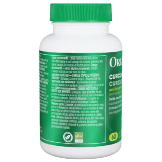 Curcumin 60 Vegi Capsules | Safest & Easiest Shopping Vitamins Online | VITASHOP