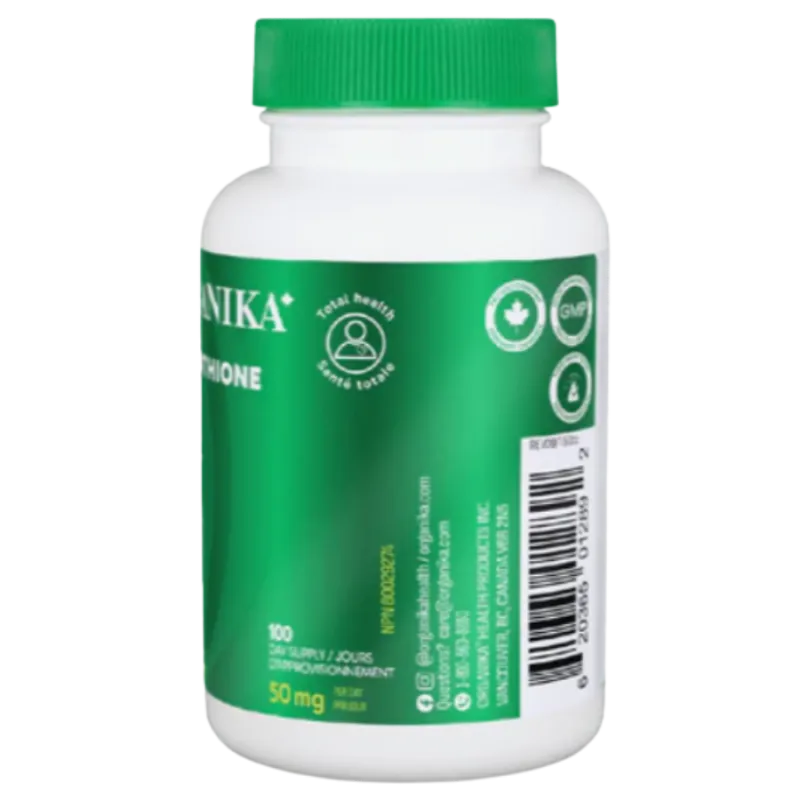 L- glutathione (Reduced) 100 Capsules | Safest & Easiest Shopping Vitamins Online | VITASHOP