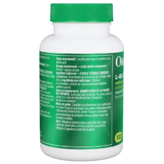 L- glutathione (Reduced) 100 Capsules | Safest & Easiest Shopping Vitamins Online | VITASHOP