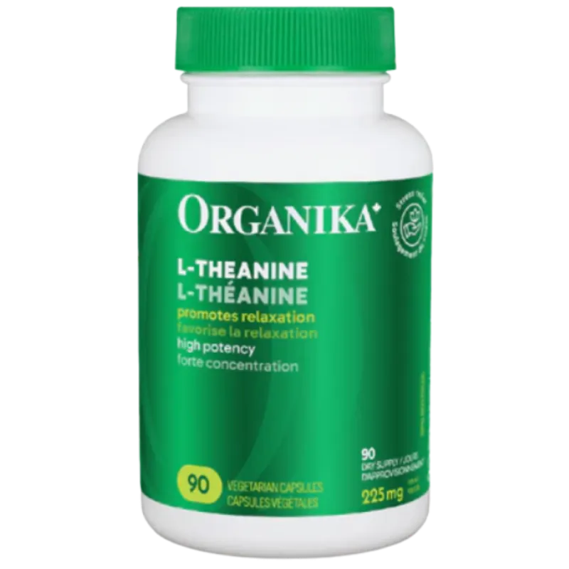 Organika L-Theanine 90 Vegi Capsules | 每天不同折扣, 全网最低价格 | 种类齐全的保健品店铺 VITASHOP, 只有你想不到, 没有你买不到 !