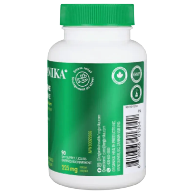 Organika L-Theanine 90 Vegi Capsules | 每天不同折扣, 全网最低价格 | 种类齐全的保健品店铺 VITASHOP, 只有你想不到, 没有你买不到 !