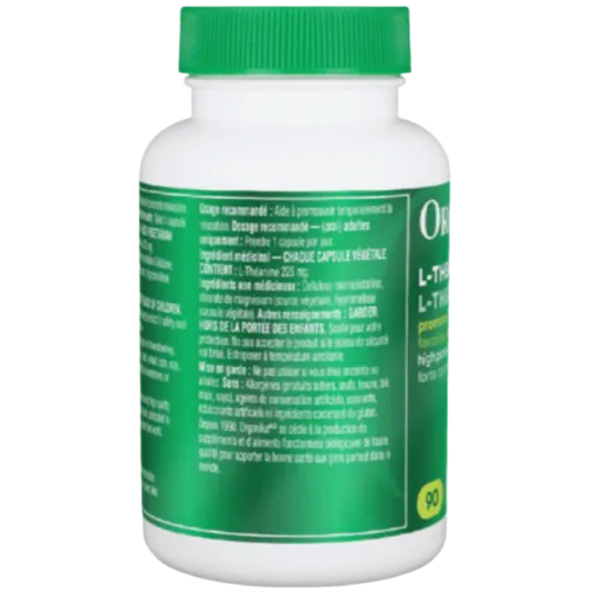 Organika L-Theanine 90 Vegi Capsules | 每天不同折扣, 全网最低价格 | 种类齐全的保健品店铺 VITASHOP, 只有你想不到, 没有你买不到 !