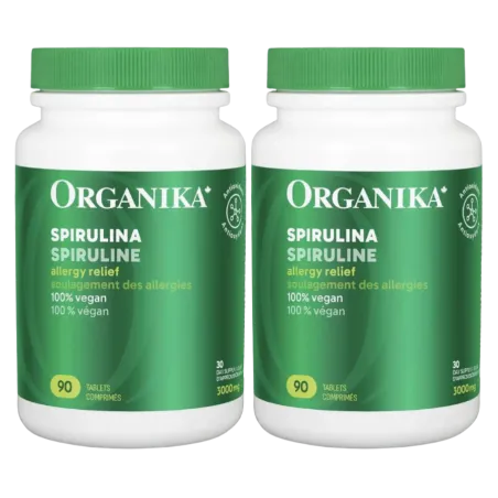 Organika [2 for Deal] 오가니카 스피루리나 90정 | 매일 업데이트되는 특가 상품 | VITASHOP
