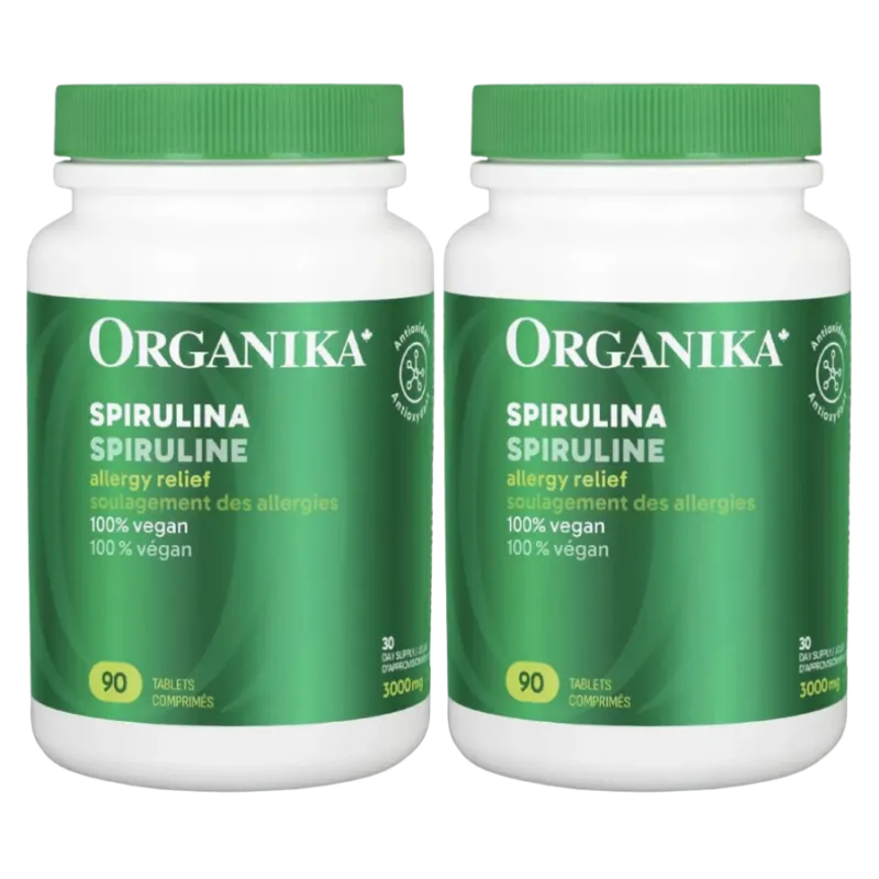 Organika [2 for Deal] Spirulina 90 Tablets | Unbeatable Prices, Daily Deals | VITASHOP