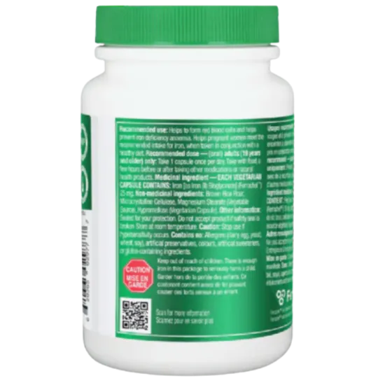 Absolute Iron 120 Vegi Capsules | Safest & Easiest Shopping Vitamins Online | VITASHOP