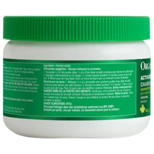 Organika 오가니카 활성탄 분말 100g | 매일 업데이트되는 특가 상품 | VITASHOP