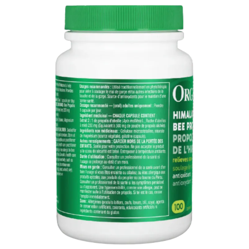 Organika Bee Propolis (Himalayan) 100 Capsules | Unbeatable Prices, Daily Deals | VITASHOP