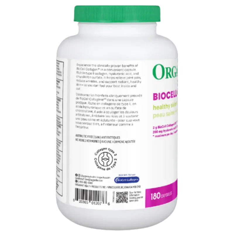 Organika Biocell Collagen (Formerly Ha-300) 180 Capsules | Unbeatable Prices, Daily Deals | VITASHOP