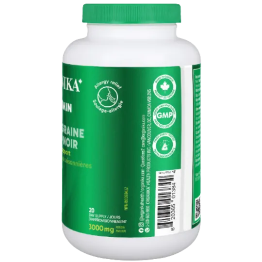 Organika Black Cumin Seed Oil 120 Softgels | Unbeatable Prices, Daily Deals | VITASHOP