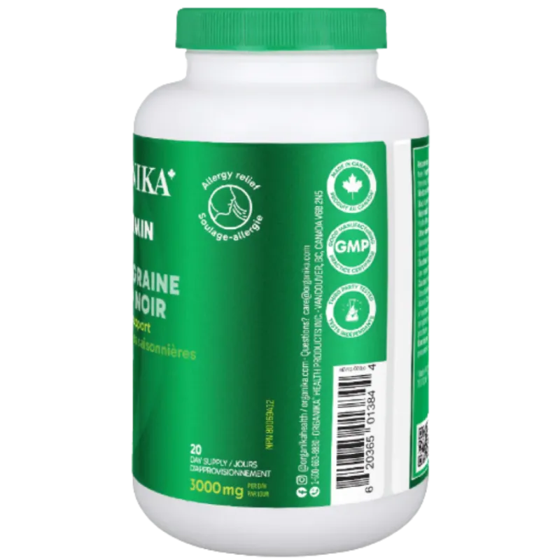 Organika Black Cumin Seed Oil 120 Softgels | Unbeatable Prices, Daily Deals | VITASHOP