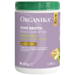 Organika Bone Broth Beef Ginger 300 g | Unbeatable Prices, Daily Deals | VITASHOP