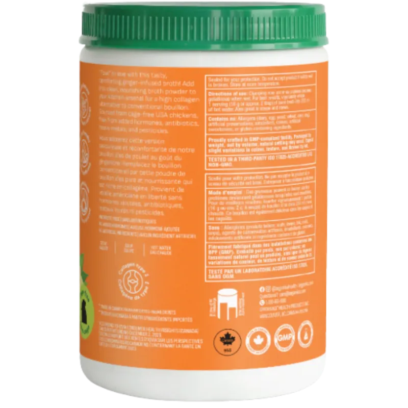 Organika Bone Broth Chicken Ginger 300 g | 每天不同折扣, 全网最低价格 | 种类齐全的保健品店铺 VITASHOP, 只有你想不到, 没有你买不到 !