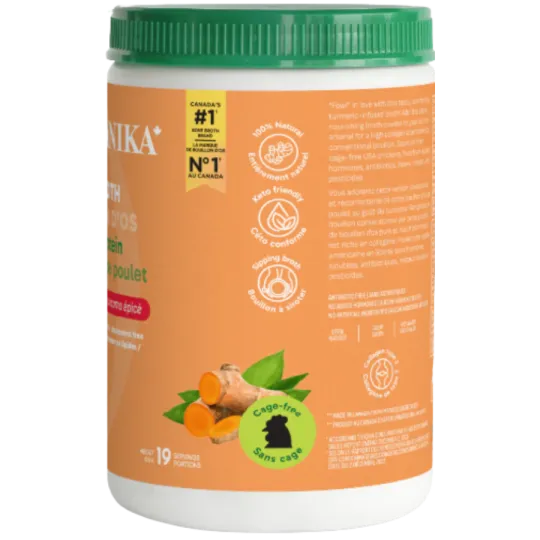 Organika 오가니카 강황과 검은 펩을 곁들인 뼈 국물 치킨 300g | 매일 업데이트되는 특가 상품 | VITASHOP