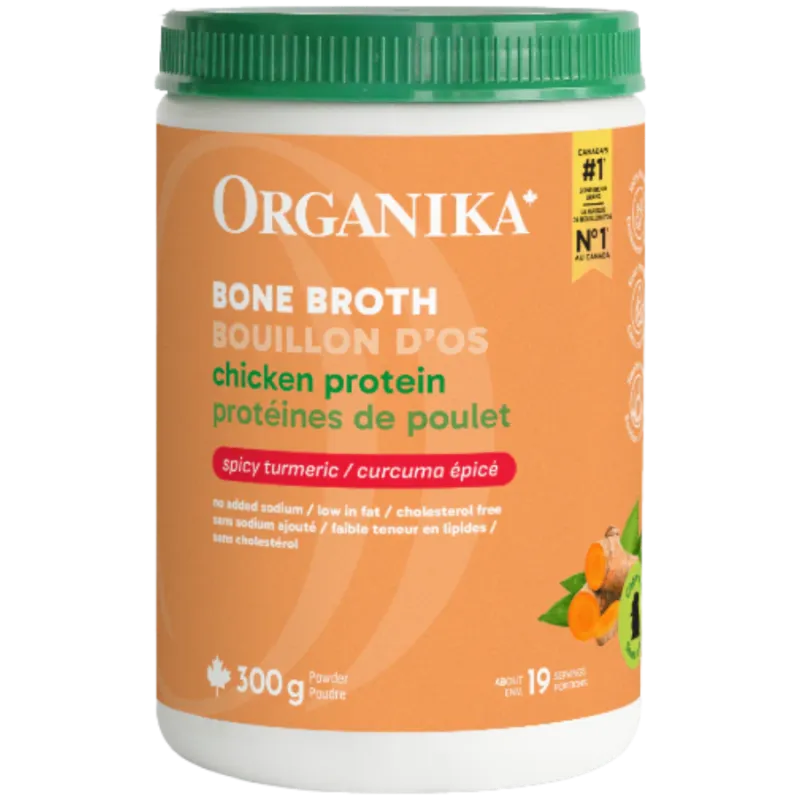 Organika 오가니카 강황과 검은 펩을 곁들인 뼈 국물 치킨 300g | 매일 업데이트되는 특가 상품 | VITASHOP