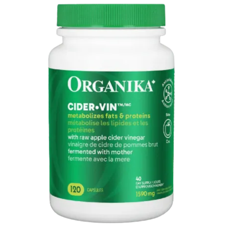 Cider Vin (Unrefined) 120 Capsules | Safest & Easiest Shopping Vitamins Online | VITASHOP