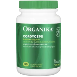 Organika 冬虫夏草有机蘑菇提取物 120 粒胶囊