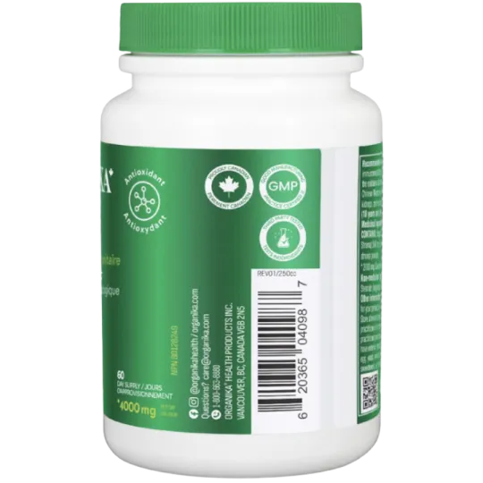 Organika 冬虫夏草有机蘑菇提取物 120 粒胶囊