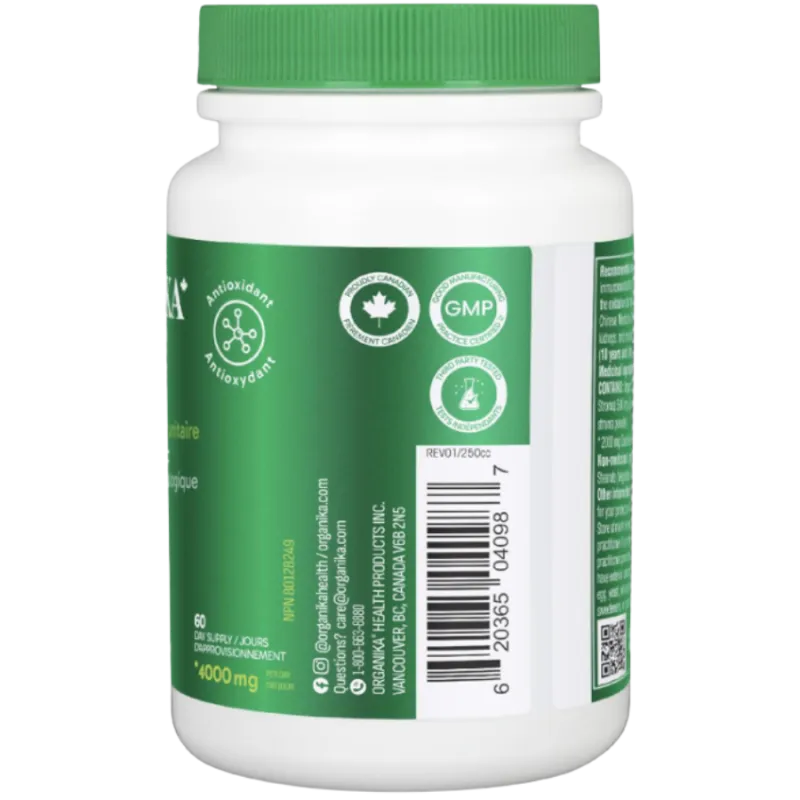 Organika Cordyceps Extrait de champignon bio 120 VCaps