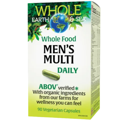 Whole Earth & Sea Men's Multi Daily, 90 Vegetarian Capsules | Unbeatable Prices, Daily Deals | VITASHOP