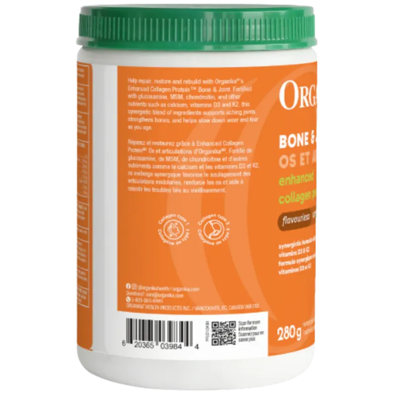 Organika 오가니카 강화 콜라겐 뼈 및 관절 280g | 매일 업데이트되는 특가 상품 | VITASHOP