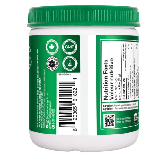 Organika Maca Certified Organic gelatinized 200 g | Unbeatable Prices, Daily Deals | VITASHOP