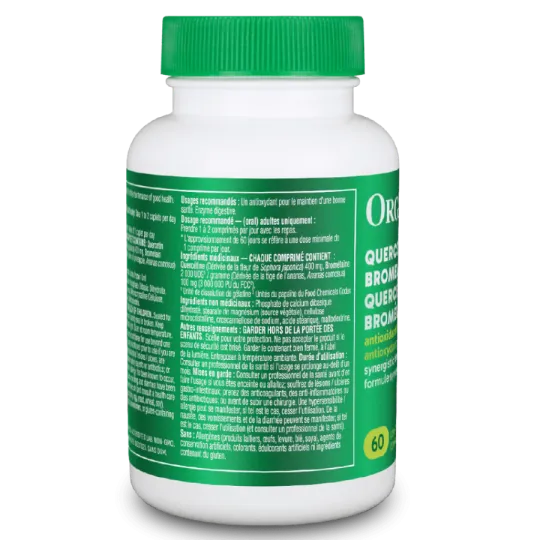 Organika Quercetin With Bromelain 60 Caplets | Unbeatable Prices, Daily Deals | VITASHOP