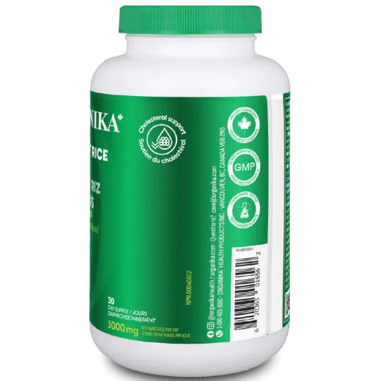Organika Red Yeast Rice 180 Capsules | 每天不同折扣, 全网最低价格 | 种类齐全的保健品店铺 VITASHOP, 只有你想不到, 没有你买不到 !