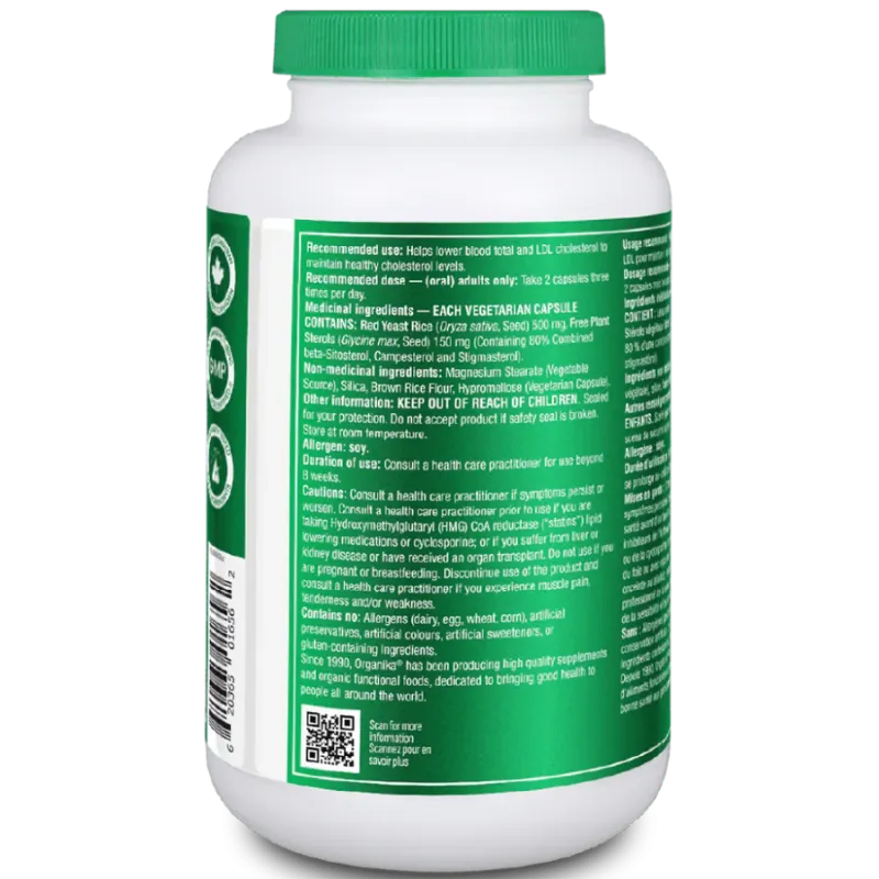 Organika Red Yeast Rice 180 Capsules | 每天不同折扣, 全网最低价格 | 种类齐全的保健品店铺 VITASHOP, 只有你想不到, 没有你买不到 !