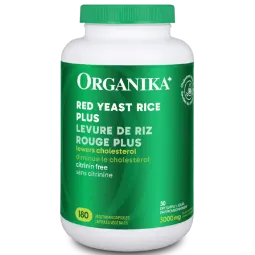 Organika Red Yeast Rice 180 Capsules | Unbeatable Prices, Daily Deals | VITASHOP