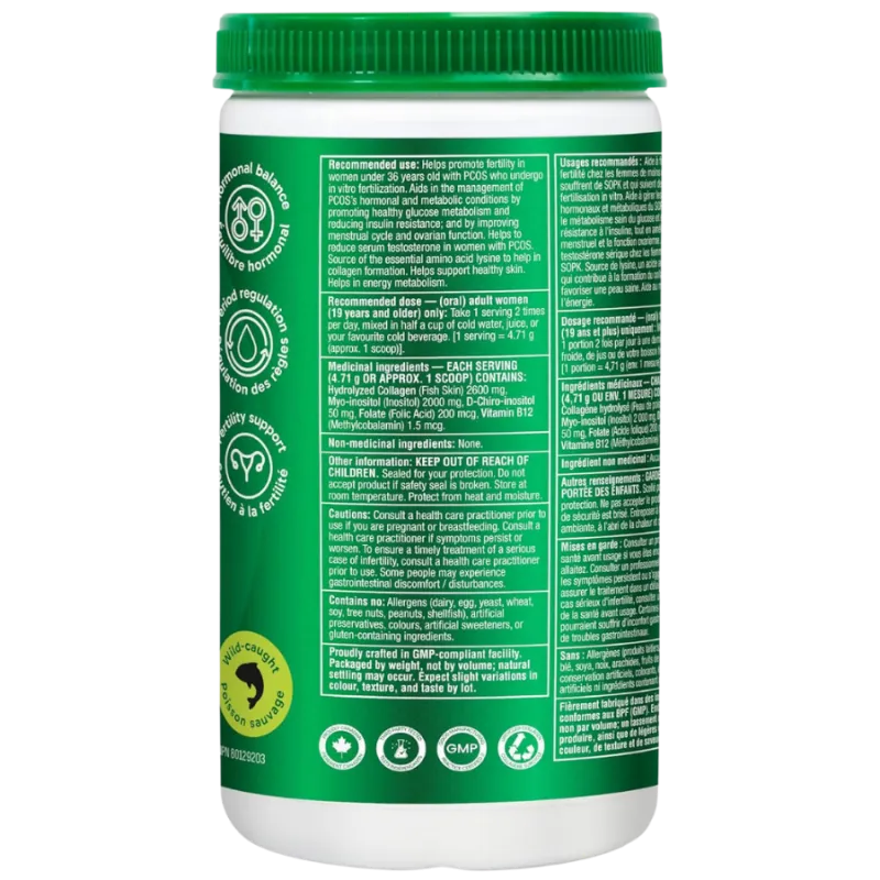 Organika Marine Collagen PCOS Relief 283g