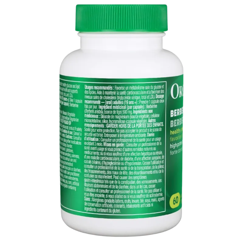 Organika Berberine 60 VCaps