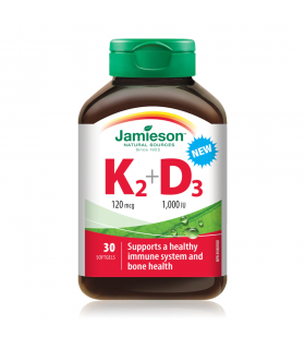 Jamieson Vitamin K + D 30 Softgels | Unbeatable Prices, Daily Deals | VITASHOP