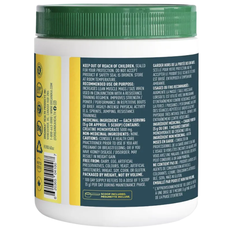 Organika Creatine 500 g