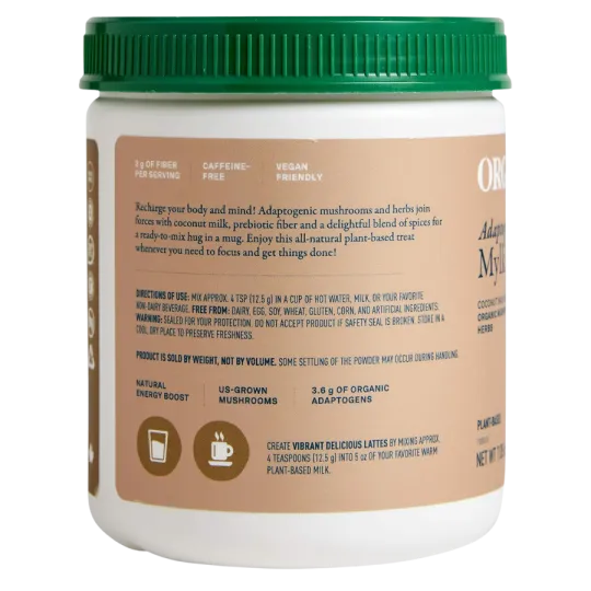 Organika 오가니카 라떼 - Adaptogen Mylk 200g | 매일 업데이트되는 특가 상품 | VITASHOP