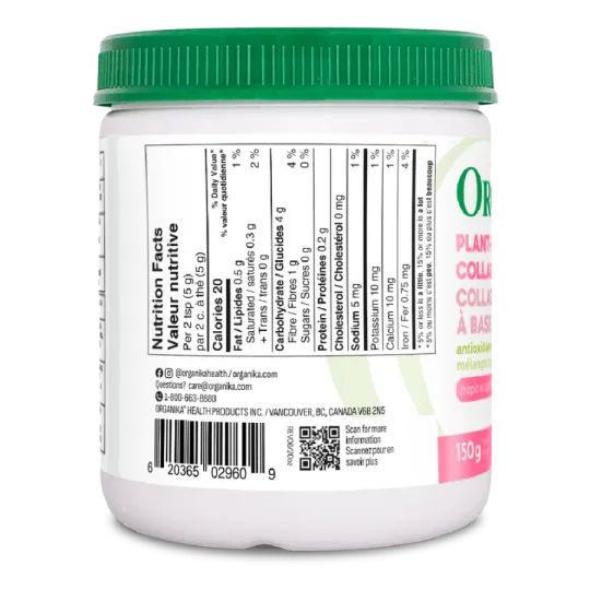 Organika Plant Based Collagen Booster 150 g | Unbeatable Prices, Daily Deals | VITASHOP