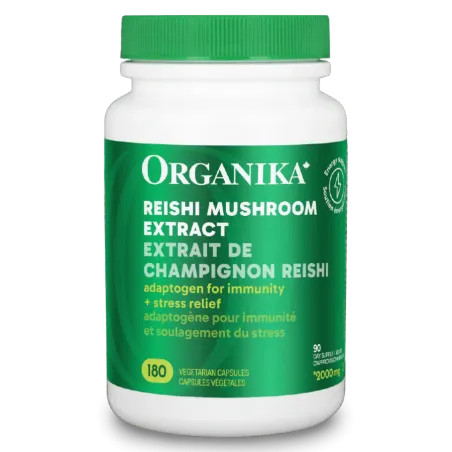 Organika 오가니카 버섯 추출물 - Reishi 180 식물성 캡슐 | 매일 업데이트되는 특가 상품 | VITASHOP