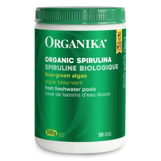 Organika Spirulina Powder - Certified Organic 300 g | Unbeatable Prices, Daily Deals | VITASHOP