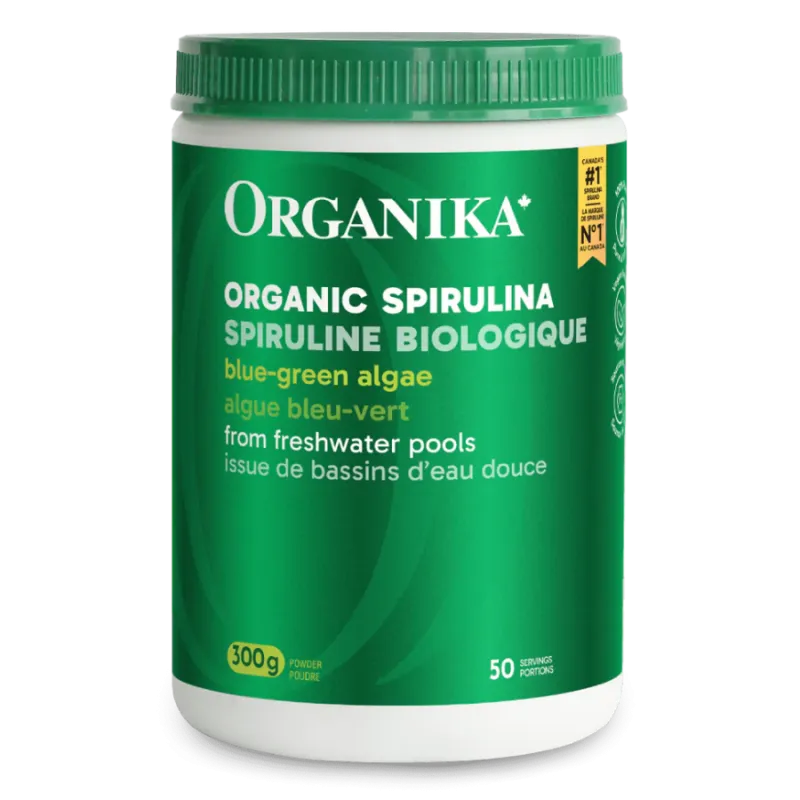 Organika Spirulina Powder - Certified Organic 300 g | Unbeatable Prices, Daily Deals | VITASHOP