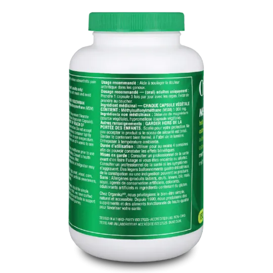 MSM 180 Vegi Capsules | Safest & Easiest Shopping Vitamins Online | VITASHOP