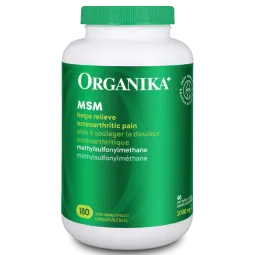 Organika MSM 180 Vegi Capsules | Unbeatable Prices, Daily Deals | VITASHOP