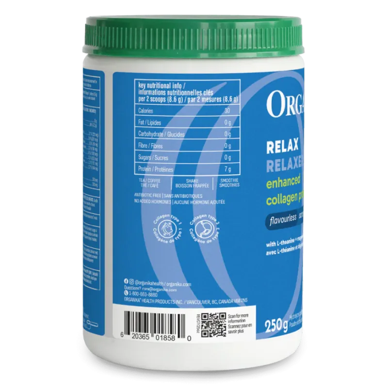 Enhanced Collagen Relax W. Magnesium 250 g | Safest & Easiest Shopping Vitamins Online | VITASHOP