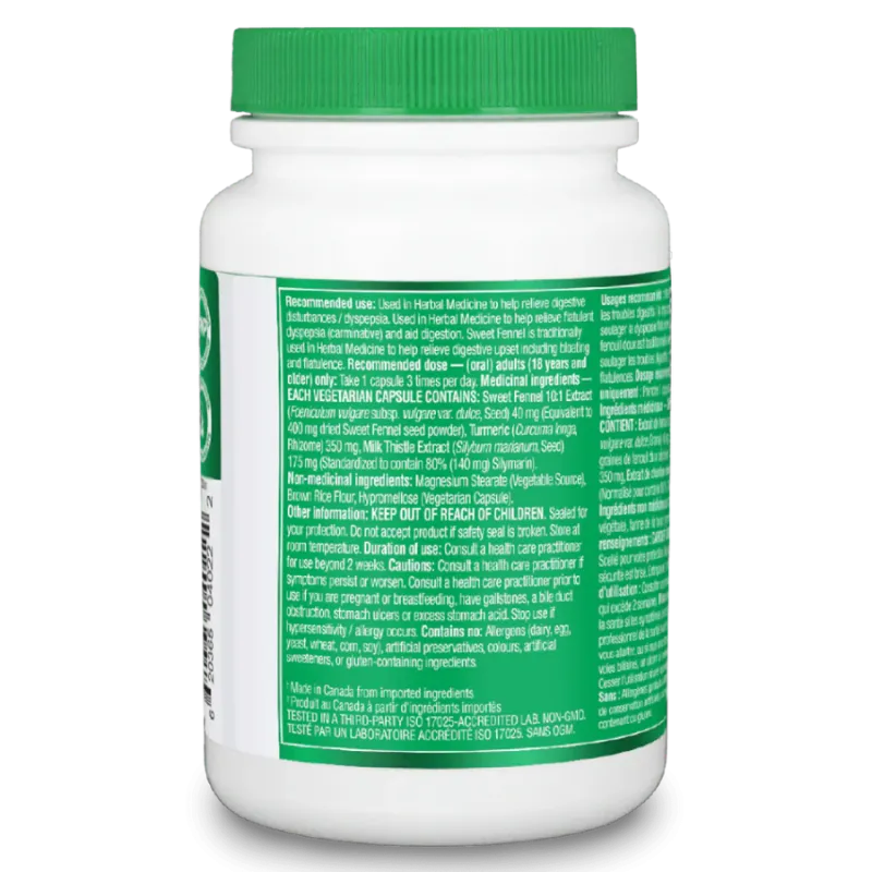 Organika Bloat Relief 120 Capsules | Unbeatable Prices, Daily Deals | VITASHOP