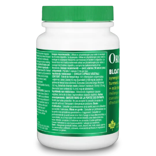 Organika Bloat Relief 120 Capsules | Unbeatable Prices, Daily Deals | VITASHOP