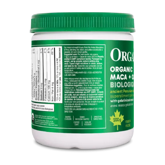 Maca Cacao Powder 200 g | Safest & Easiest Shopping Vitamins Online | VITASHOP