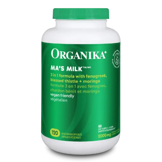 Organika 오가니카 Ma'S Milk 120 식물성 캡슐 | 매일 업데이트되는 특가 상품 | VITASHOP