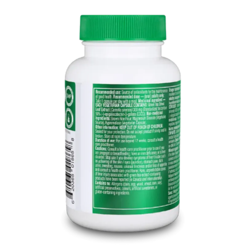 Organika Green Tea Extract 60 Vegi Capsules | Unbeatable Prices, Daily Deals | VITASHOP